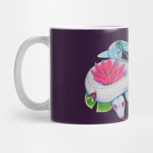 Cute Pond Snake and Friends Mug